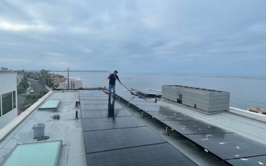 Solar Panel Cleaning Service in Del Mar, CA