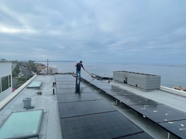 Solar Panel Cleaning Service in Del Mar, CA